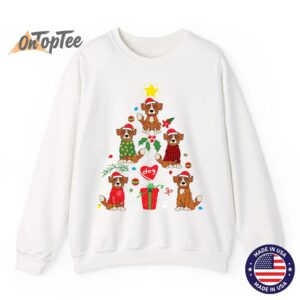 Nova Scotia Duck Tolling Retriever Christmas Dog Gift Sweatshirt 13