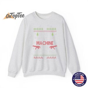 Now I Have A Machine Gun Ho Ho Ho Funny Christmas Sweatshirt 02
