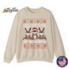 Pit Bull Santa Christmas Tree Lights Xmas Merry Pitmas Sweatshirt Pit Bull Santa Christmas Tree Lights Xmas Merry Pitmas Sweatshirt