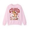 Retro Romance is A Scam Funny Cupid Valentine Cute Girly Sweatshirt