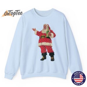 Retro Santa Claus Christmas Drinking Party Sweatshirt