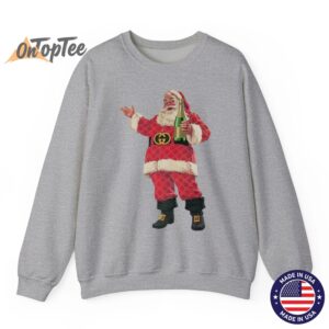 Retro Santa Claus Christmas Drinking Party Sweatshirt 4 Retro Santa Claus Christmas Drinking Party Sweatshirt 05