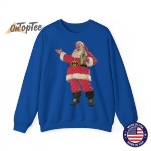 Retro Santa Claus Christmas Drinking Party Sweatshirt 6 Retro Santa Claus Christmas Drinking Party Sweatshirt 07