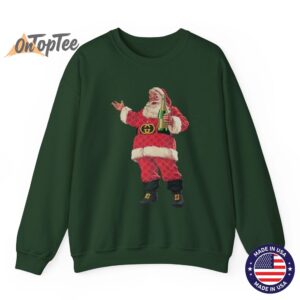 Retro Santa Claus Christmas Drinking Party Sweatshirt 8 Retro Santa Claus Christmas Drinking Party Sweatshirt 09