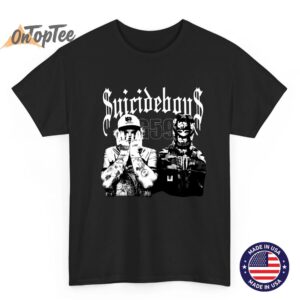 Retro SuicideBoys Grey 59 T-Shirt – Scrim & Ruby Da Cherry Vintage Rap Tee