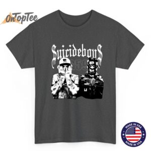 Retro SuicideBoys Grey 59 T-Shirt - Scrim & Ruby Da Cherry Vintage Rap Tee 1 Retro SuicideBoys Grey 59 T Shirt Scrim Ruby Da Cherry Vintage Rap Tee 02