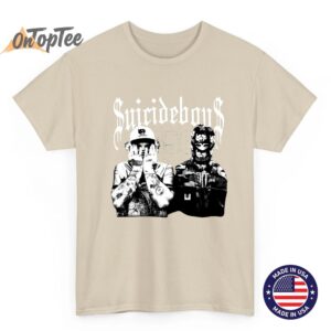 Retro SuicideBoys Grey 59 T-Shirt - Scrim & Ruby Da Cherry Vintage Rap Tee 2 Retro SuicideBoys Grey 59 T Shirt Scrim Ruby Da Cherry Vintage Rap Tee 03