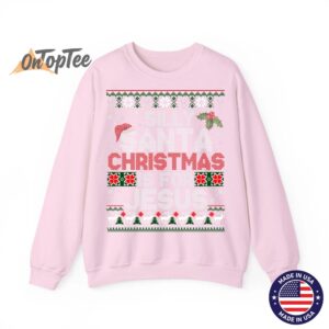 Silly Santa Christmas Is For Jesus Christian Ugly Sweatshirt 4 Silly Santa Christmas Is For Jesus Christian Ugly Sweatshirt 05