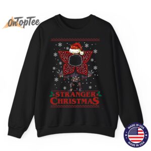 Stranger Christmas Demogorgon Ugly Xmas Sweatshirt 5 Stranger Christmas Demogorgon Ugly Xmas Sweater
