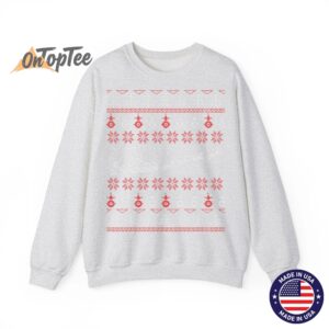 Submariner Christmas Ugly Sweatshirt for Submarine Service 02