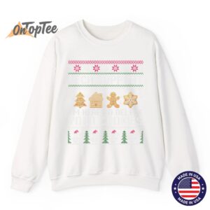 Tech Support Im Here To Delete Your Cookies Christmas Sweatshirt 11