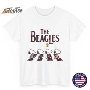 The Snoopy Beagles Abbey Road Parody Shirt, Snoopy Dog Lover T-Shirt & Sweatshirt