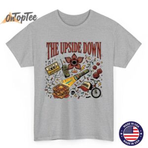 The Upside Down T Shirt Hawkins Stranger Things Fan Tee 03