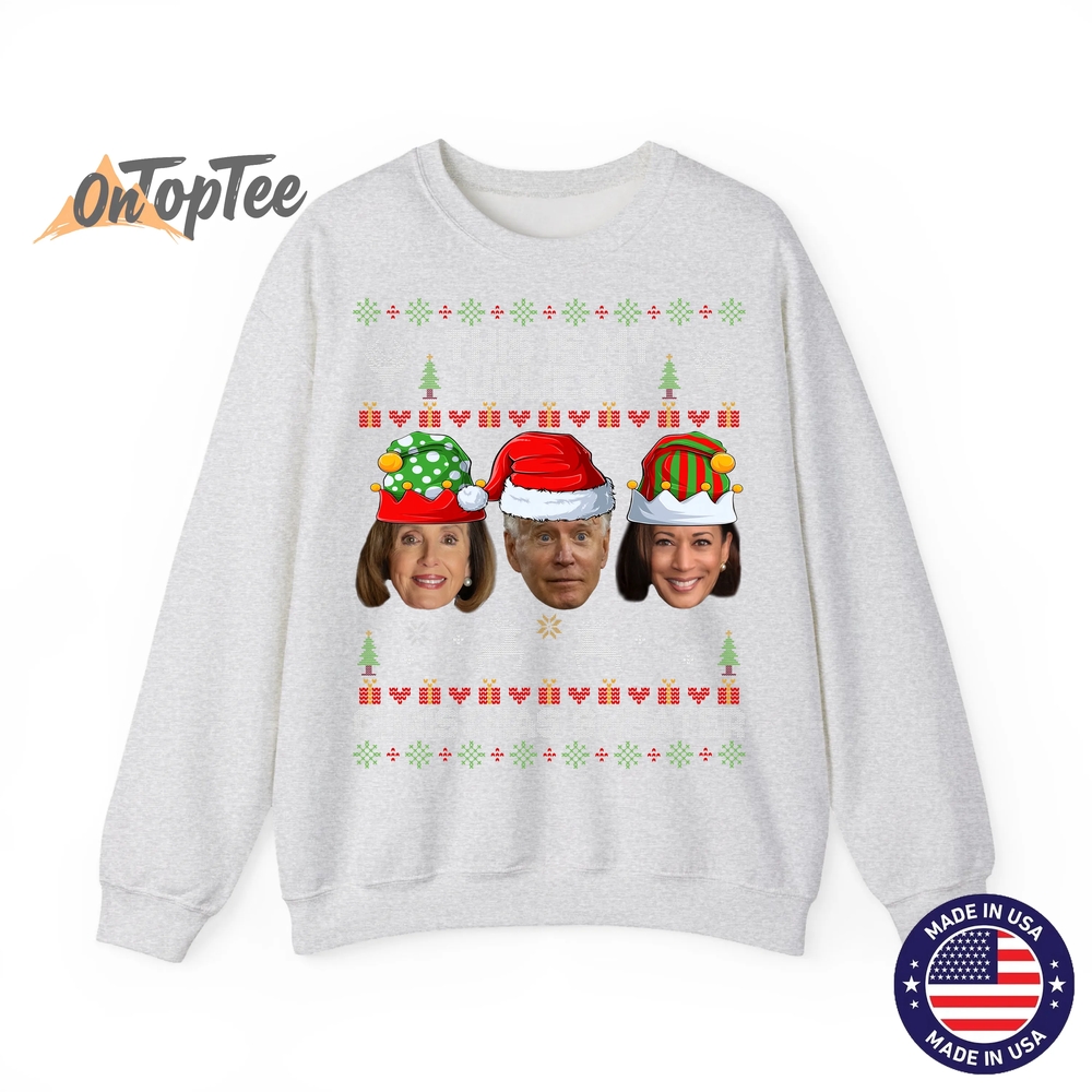 This Is My Ugliest Christmas Funny Joe Biden Kamala Sweatshirt This Is My Ugliest Christmas Funny Joe Biden Kamala Sweatshirt