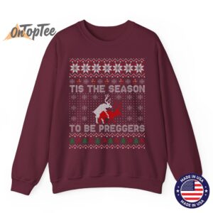 Tis The Season To Be Pregnant Ugly Christmas Sweatshirt 7 Tis The Season To Be Pregnant Ugly Christmas Sweatshirt 08
