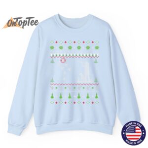 Ugly Christmas Sweatshirt for Duck Hunting Enthusiasts 04