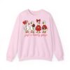 Valentines All Booked for Valentines Librarian Teacher Sweatshirt
