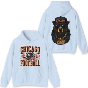 Vintage Chicago Football Sweatshirt 90s Bear Graphic Crewneck 05