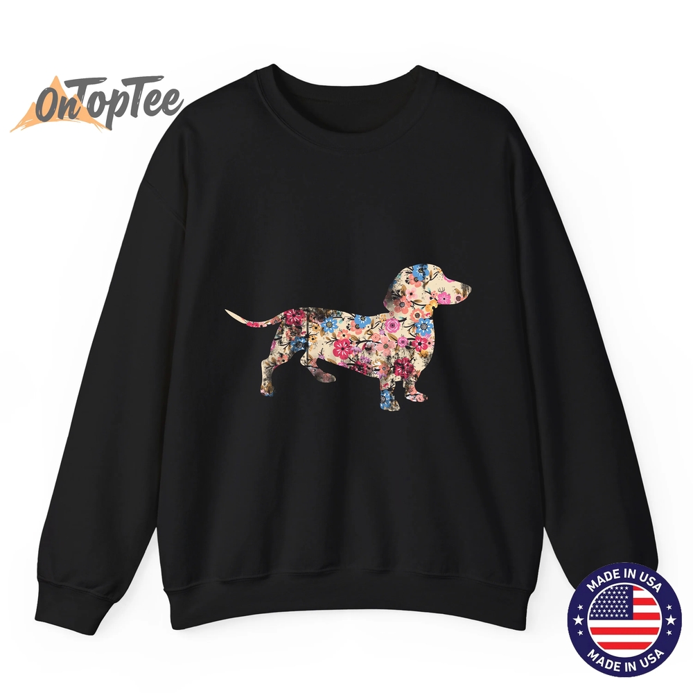 Vintage Dachshund Dog Sweatshirt Vintage Dachshund Dog Sweatshirt