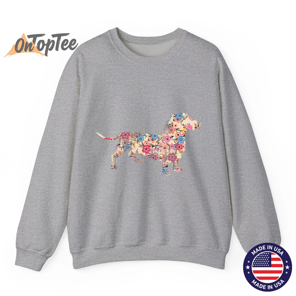 Vintage Dachshund Dog Sweatshirt Vintage Dachshund Dog Sweatshirt