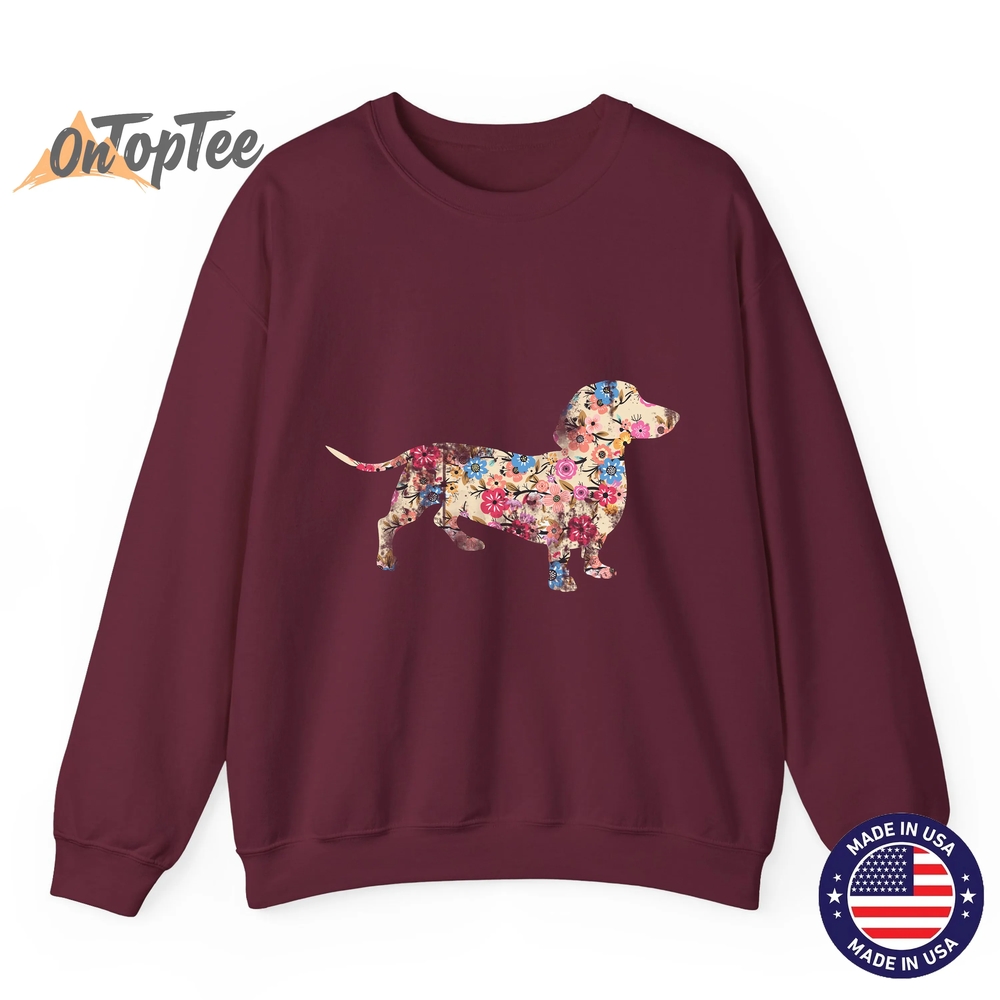 Vintage Dachshund Dog Sweatshirt Vintage Dachshund Dog Sweatshirt