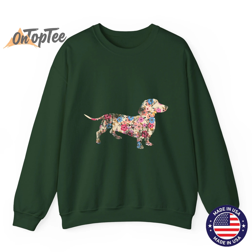 Vintage Dachshund Dog Sweatshirt Vintage Dachshund Dog Sweatshirt