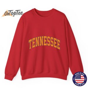 Vintage Retro Tennessee Orange Sweatshirt 12
