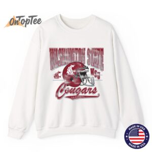 Washington State Cougars Vintage Football Sweatshirt 08