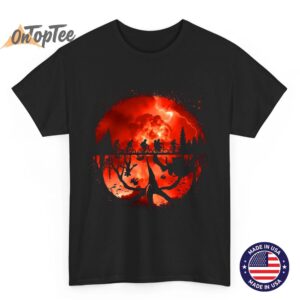 Welcome to the Upside Down Stranger Things Season 5 Sunset Silhouette T-Shirt
