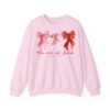 Vintage Western Valentine Collage Howdy Cowgirl XOXO Love Sweatshirt