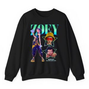 Zoey Showcase Y2K Style Poster Sweatshirt