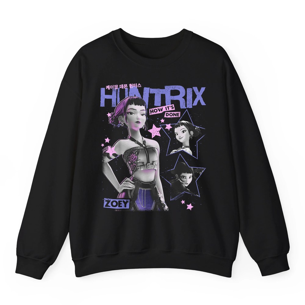 Zoey Vintage Y2K Style Poster Sweatshirt Zoey Vintage Y2K Style Poster Sweatshirt