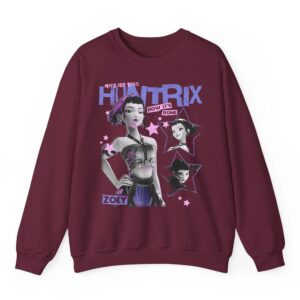 Zoey Vintage Y2K Style Poster Sweatshirt 3 Zoey Vintage Y2K Style Poster Sweatshirt 04