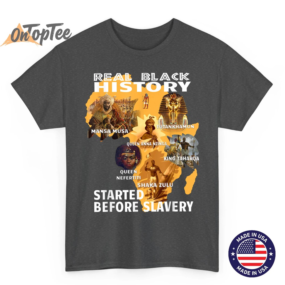 Black History Before Slavery Melanin Pride Pan Africanism T-Shirt Black History Before Slavery Melanin Pride Pan Africanism T-Shirt
