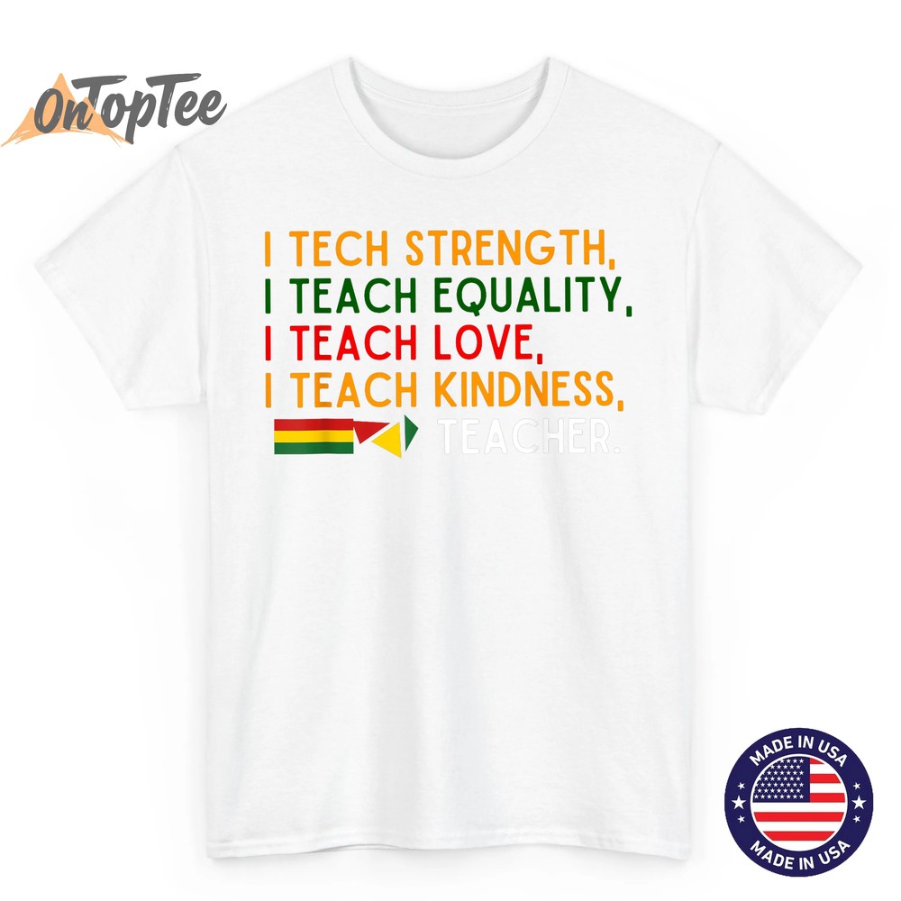 Black History Celebration Apparel Teachers African American T-Shirt Black History Celebration Apparel Teachers African American T-Shirt