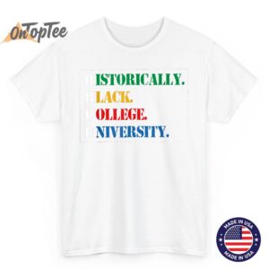 Black History HBCU Historically Black College and University T Shirt 02