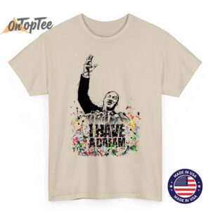 Black History Month Shirt Martin Have Dream Luther King Premium Tri-Blend T-Sh