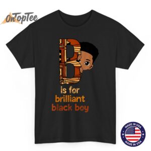 Boys Kids Black History Month T-Shirt