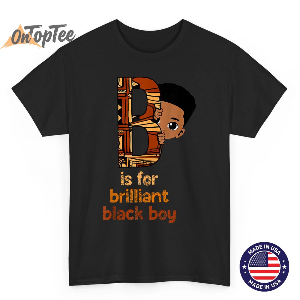 Boys Kids Black History Month T-Shirt Boys Kids Black History Month T-Shirt