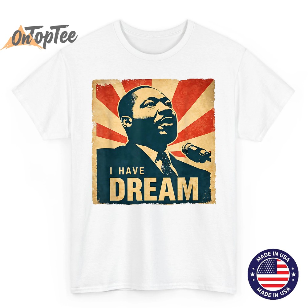 Dream Like King African American Black History Month Vintage T-Shirt Dream Like King African American Black History Month Vintage T-Shirt