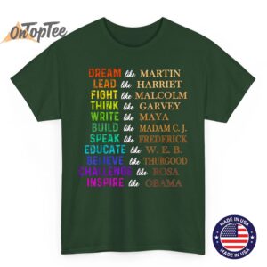 Dream Like Martin Lead Like Harriet The Juneteenth 1865 T Shirt 03