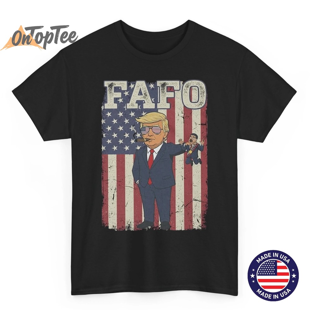 FAFO Trump Vintage T-Shirt – Patriotic Political Statement Tee 2026 FAFO Trump Vintage T-Shirt – Patriotic Political Statement Tee 2026