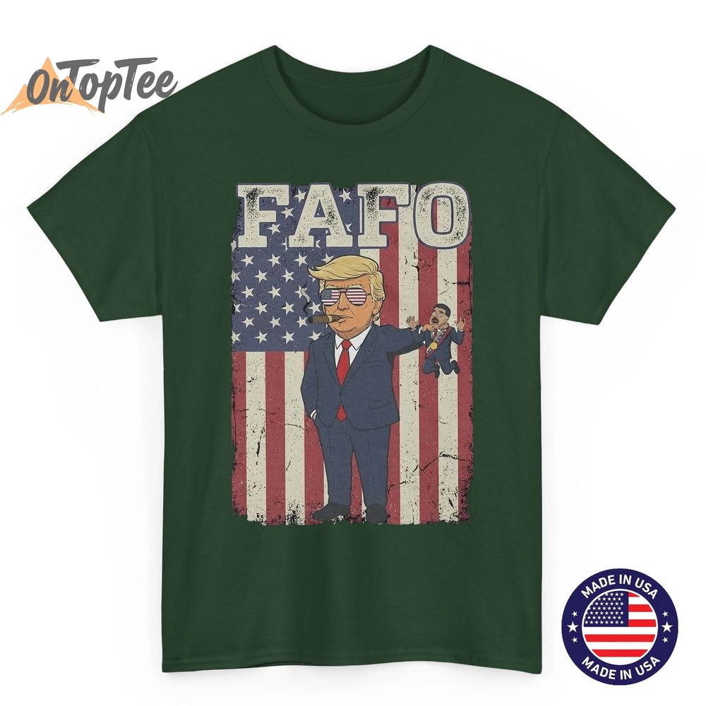 FAFO Trump Vintage T-Shirt – Patriotic Political Statement Tee 2026 FAFO Trump Vintage T-Shirt – Patriotic Political Statement Tee 2026