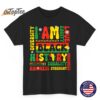 I Am Black History Kids Girls Womens Black History Month T-Shirt