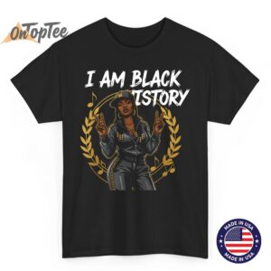I Am Black History Tee Africa Saying Black History Month T-Shirt
