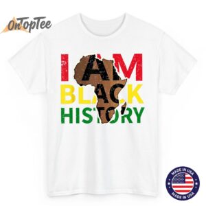 Im Black History Month BLM African American Men Women T Shirt 02
