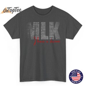 Martin Luther King Jr. MLK Day I Have a Dream Black History T Shirt 02
