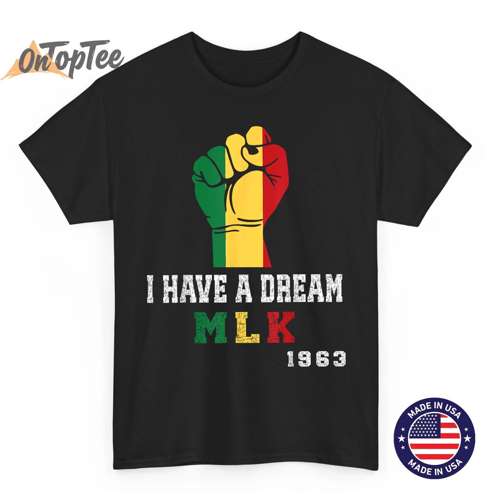 Martin Luther King jr. Day I Have a Dream MLK Day vintage T-Shirt Martin Luther King jr. Day I Have a Dream MLK Day vintage T-Shirt