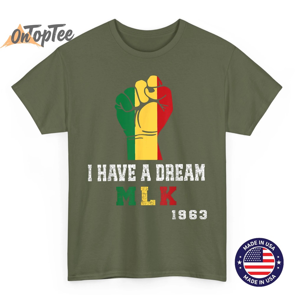 Martin Luther King jr. Day I Have a Dream MLK Day vintage T-Shirt Martin Luther King jr. Day I Have a Dream MLK Day vintage T-Shirt