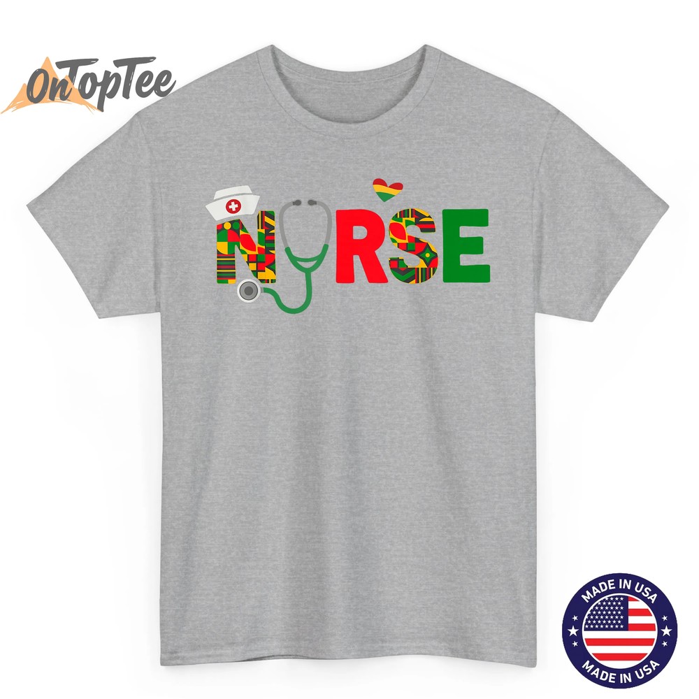 Nurse Black Women Juneteenth T-Shirt Nurse Black Women Juneteenth T-Shirt